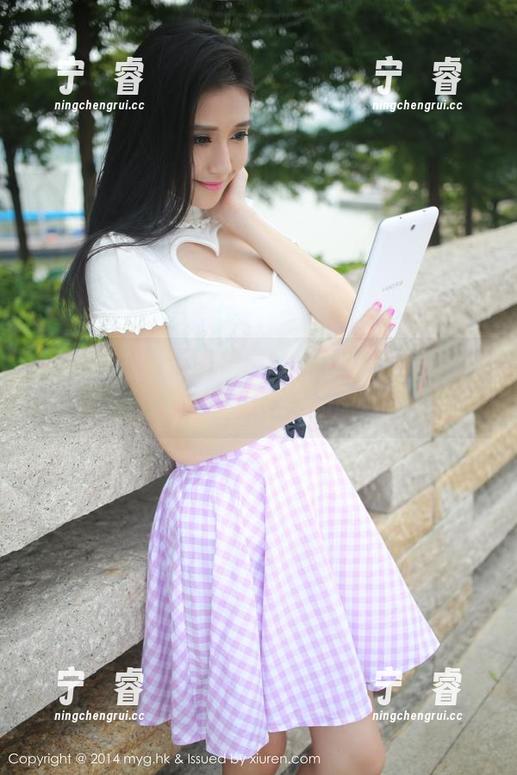 美媛馆 - 最新图集：Love陆瓷，这女神光环简直闪瞎我的眼！