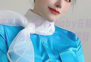 突然灵魂出窍！鹿八岁baby在鞋子上踏着白色婚纱的无圣光旅行